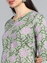 Cotton Printed Kurta Pant Dupatta Set-VKSKD1125G